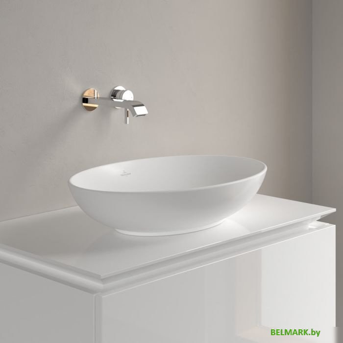 Умывальник Villeroy & Boch Loop&Friends Stone White 4A4700RW - фото2