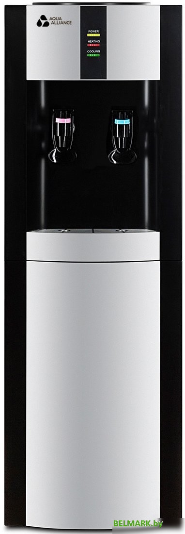 Кулер для воды AEL Aquaalliance H1s-LС (черный/серебристый) - фото