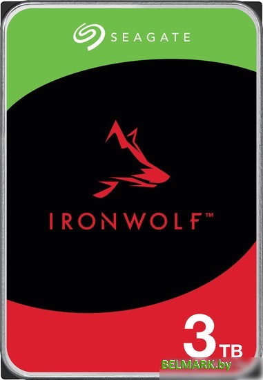 Жесткий диск Seagate Ironwolf 3TB ST3000VN006 - фото
