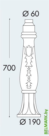 Фонарный столб Fumagalli LafetR 000.162.000.A0 - фото2