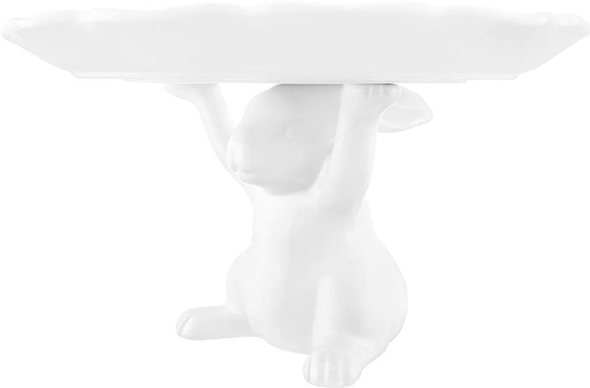 Блюдо Elan Gallery Кролик на подставке 340069 - фото