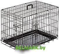 Клетка Duvo Plus Pet Kennel Large 780/482/DV (черный) - фото