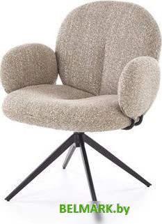 Стул с подлокотниками Halmar K568 (темно-бежевый) - фото