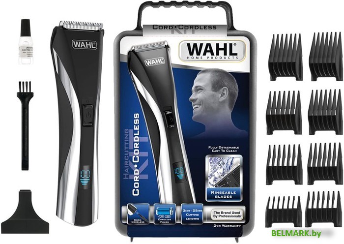 Машинка для стрижки волос Wahl Hair & Beard LCD 9697-1016 - фото