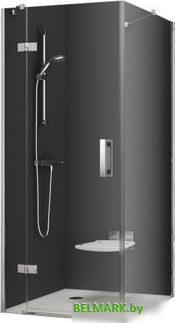 Душевой уголок Ravak SmartLine SMSD2+SMPS 100x80 L (хром/прозрачное) - фото