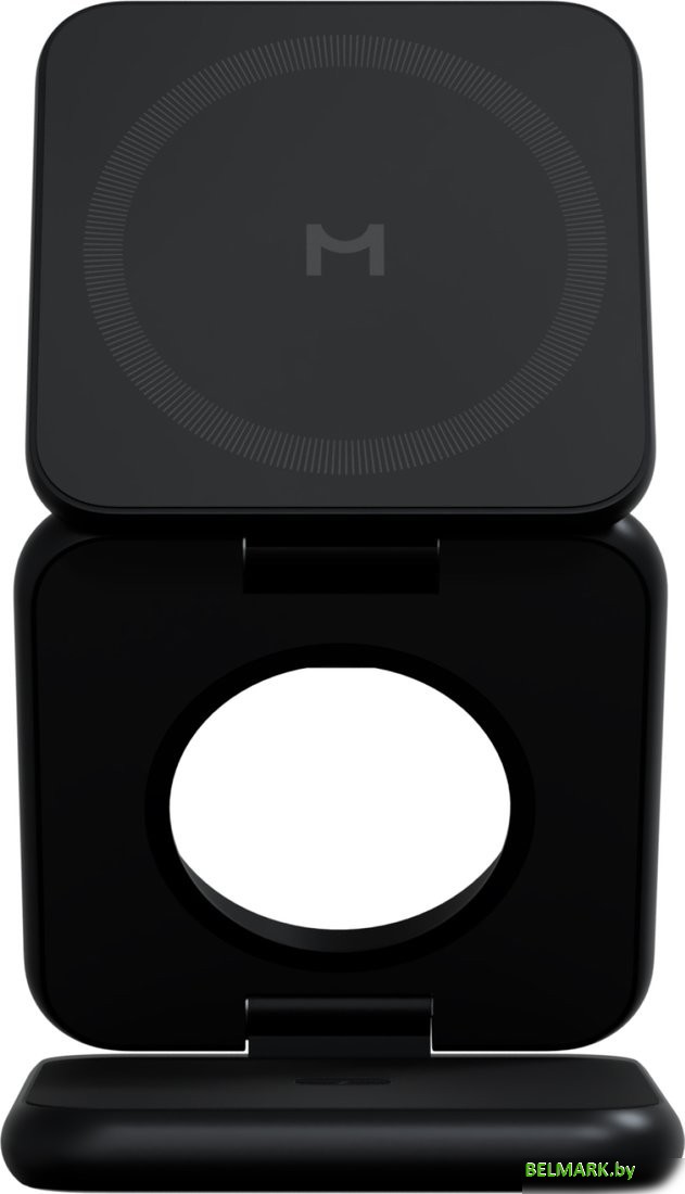 Беспроводное зарядное Magssory Fold Pro 3 в 1 WCH063 (черный) - фото2