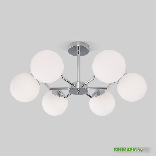 Люстра средней высоты Евросвет 70154/6 (хром) - фото