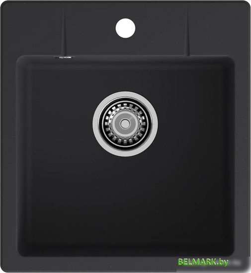 Кухонная мойка GranFest Urban GF-UR-245 (черный) - фото