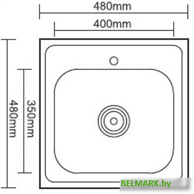 Кухонная мойка Ledeme L94848 - фото2