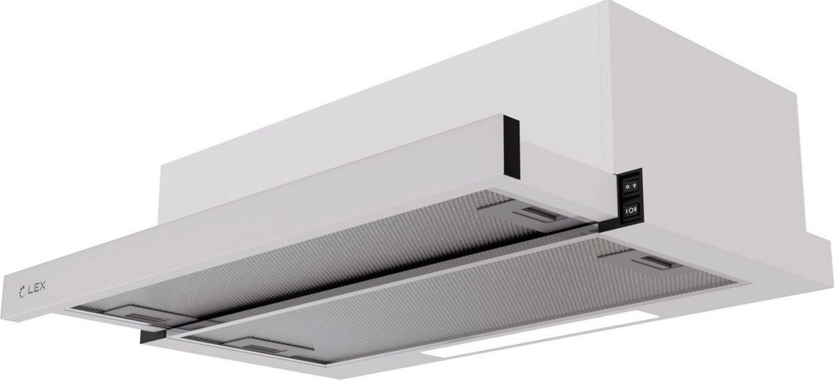 Кухонная вытяжка LEX Hermes 600 White - фото2
