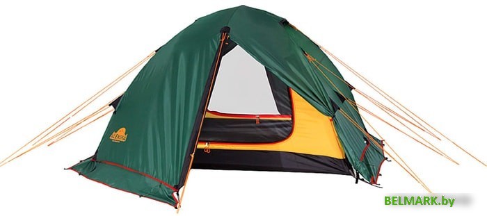 Треккинговая палатка AlexikA Rondo 3 Plus Fib (зеленый) - фото2