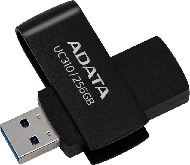 USB Flash ADATA UC310-256G-RBK 256GB (черный) - фото2