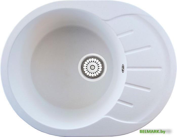 Кухонная мойка Berge BR-5801 (белый матовый) - фото