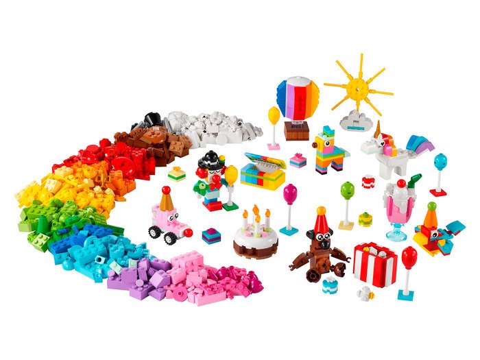 Набор деталей LEGO Classic 11029 Творческая коробка для вечеринок - фото2