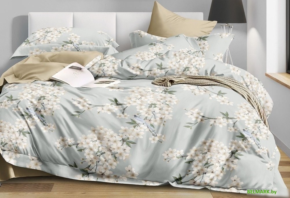 Постельное белье Реноме Семейный Оливковая коллекция УУ 6700 (поплин) - фото