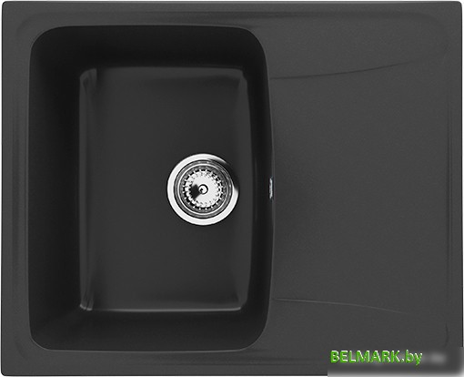 Кухонная мойка Ulgran U-201 (344 ультра-черный) - фото