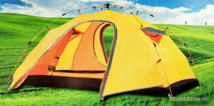 Треккинговая палатка Zez SY-T018-CA (оранжевый) - фото