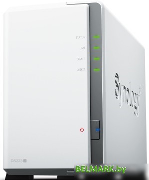 Сетевой накопитель Synology DiskStation DS223j - фото