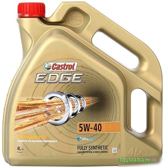 Моторное масло Castrol EDGE 5W-40 4л - фото