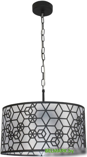 Подвесная люстра Элетех Нордика 231 НСБ 01-3х60-171 Е27 1005405247 (черный муар) - фото