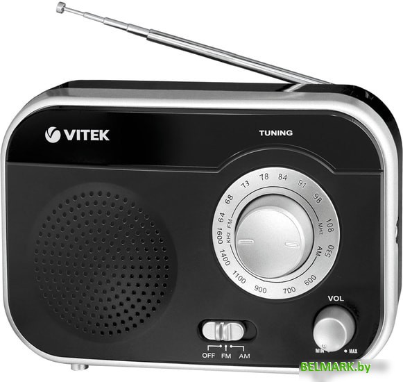 Радиоприемник Vitek VT-3593 BK - фото