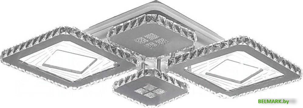 Припотолочная люстра Aitin Pro K29149-2+2+1 (хром) - фото