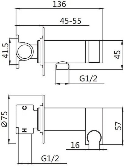Гигиенический душ Shevanik S147T - фото2