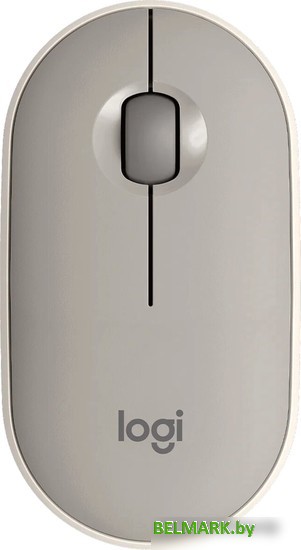 Мышь Logitech M350 Pebble (песочный) - фото