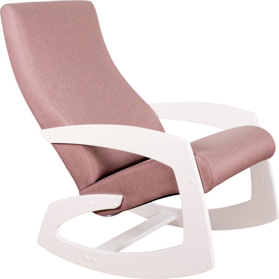 Кресло-качалка Glider Гелакси М (темно-розовый/молочный дуб) - фото