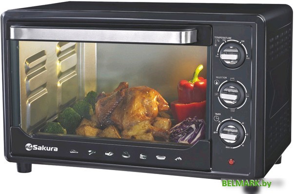 Мини-печь Sakura SA-7001BP - фото