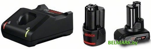 Аккумулятор с зарядным устройством Bosch 1600A01NC9 (12В/2 Ah + 4 Ah + 12-40В) - фото