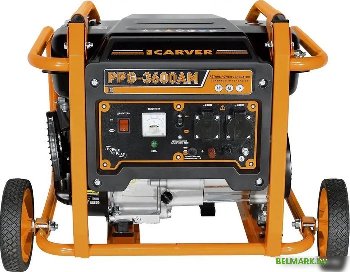 Бензиновый генератор Carver PPG-3600AM - фото