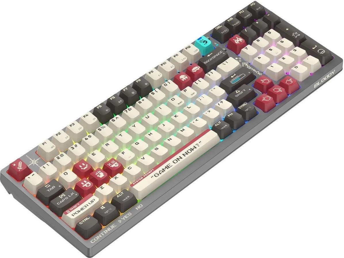 Клавиатура A4Tech Bloody WS98 Pixels Red (Bloody BLMS Red Plus) - фото2
