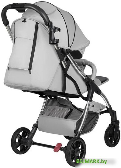 Коляска прогулочная «книга» Farfello Sunrise FS-003 (серый/серебристый) - фото2