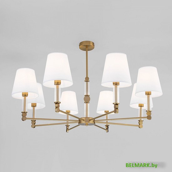 Подвесная люстра Евросвет Conso 60145/8 латунь - фото