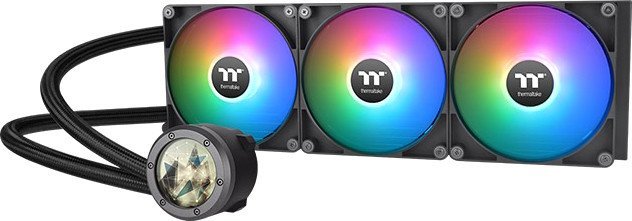 Жидкостное охлаждение для процессора Thermaltake TH420 V2 Ultra ARGB CL-W386-PL14SW-A - фото