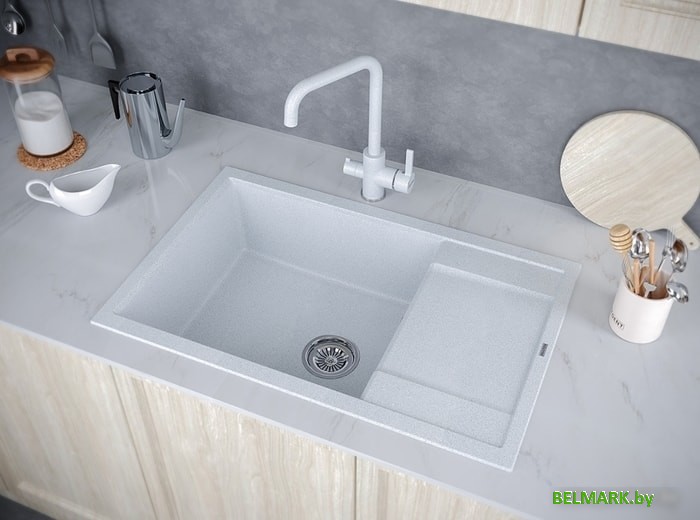 Кухонная мойка Paulmark Flugen 60 PM317850-GR - фото2