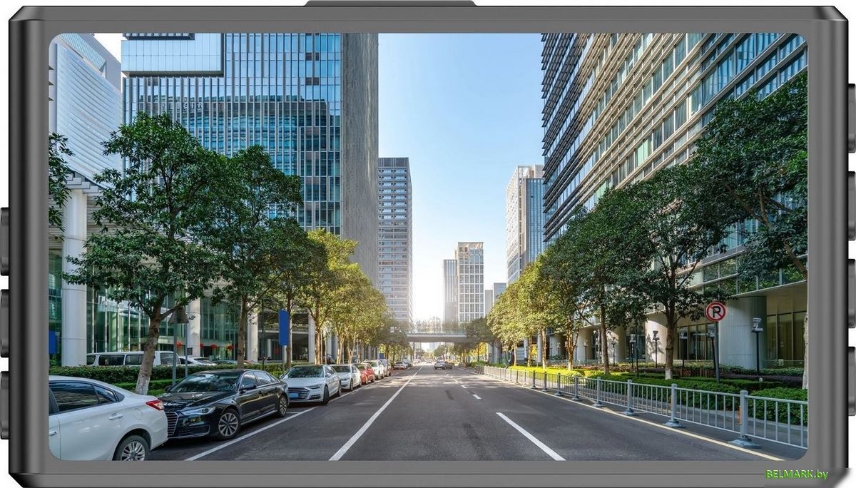 Видеорегистратор для авто Digma FreeDrive 300W FD300W (черный) - фото2