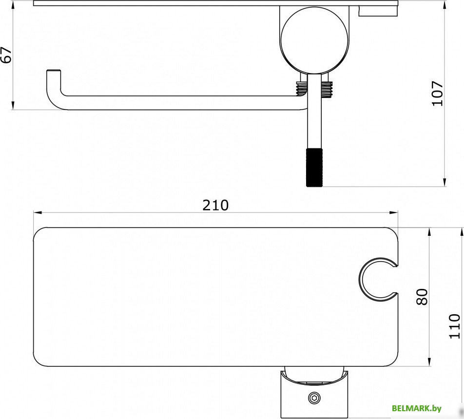 Гигиенический душ Vieir V393052-S - фото2