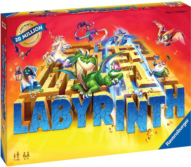 Настольная игра Ravensburger Сумасшедший лабиринт. Издание 2021 - фото