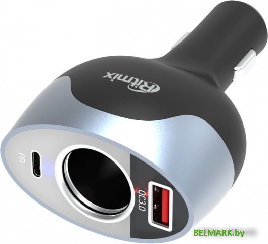 Автомобильное зарядное Ritmix RM-12XQPD - фото