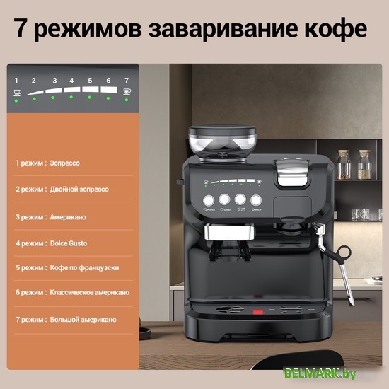 Кофемашина KaringBee AC-517KB - фото2