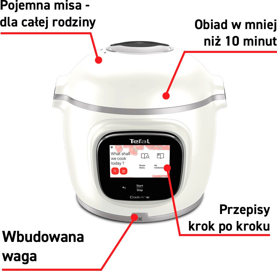 Мультиварка Tefal Cook4me Touch Pro CY9431 - фото2