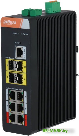 Управляемый коммутатор 2-го уровня Dahua DH-IS4410-6GT-120 - фото