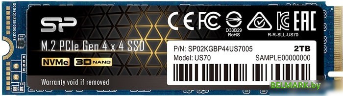 SSD Silicon-Power US70 2TB SP02KGBP44US7005 - фото