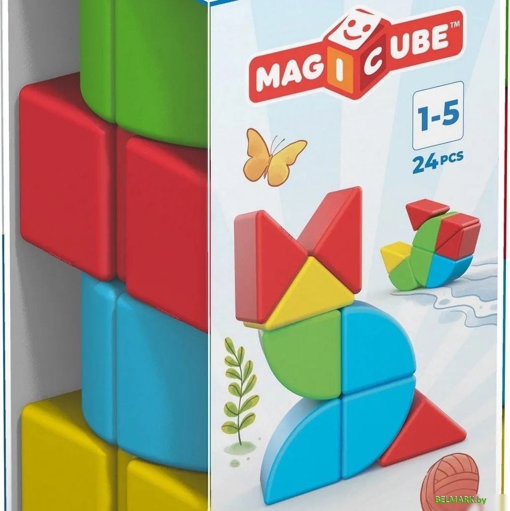 Развивающая игра Geomag Магнитные кубики GM044 - фото