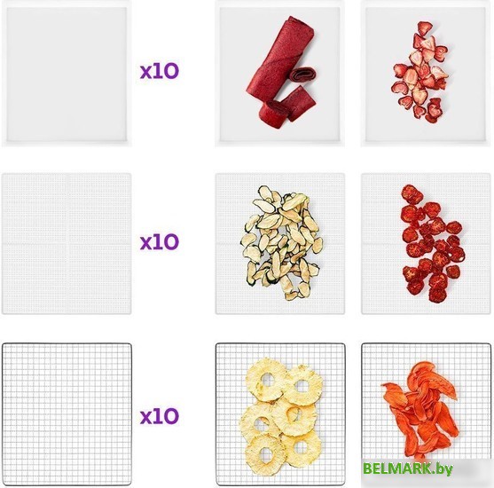 Сушилка для овощей и фруктов Kitfort KT-1965 - фото2