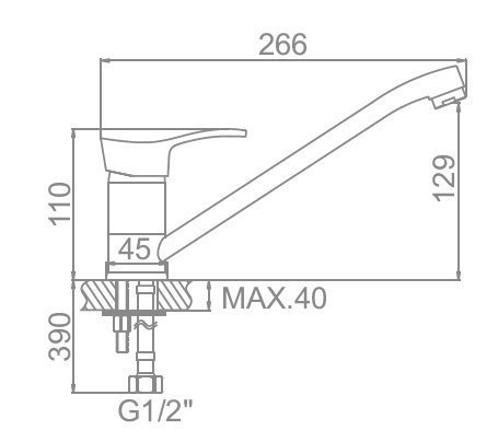 Смеситель Ledeme H14 L4814 - фото2