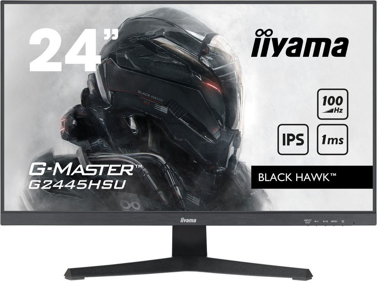 Игровой монитор Iiyama G-Master Black Hawk G2445HSU-B1 - фото
