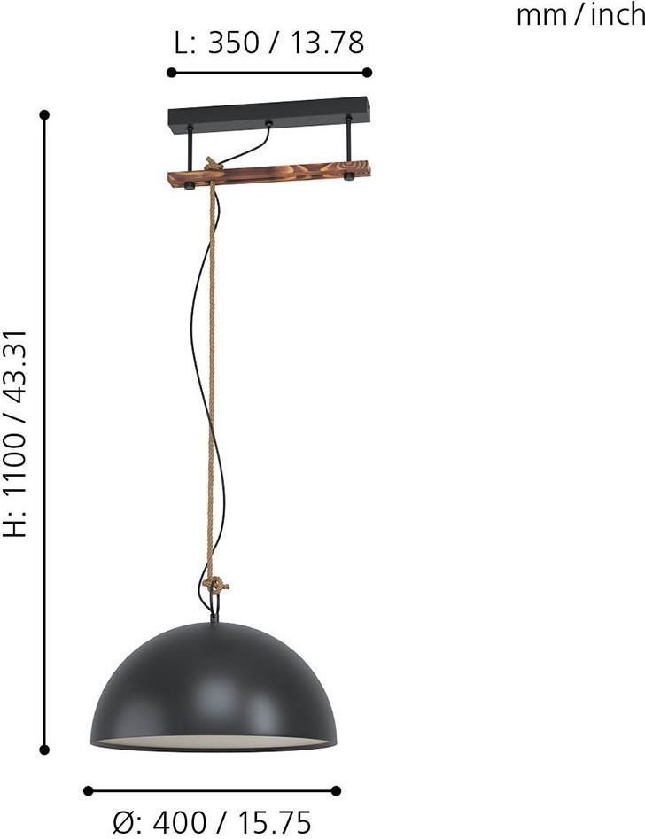 Подвесная люстра Eglo Hodsoll 43396 - фото2